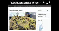 Desktop Screenshot of loughtonstrikeforce.co.uk
